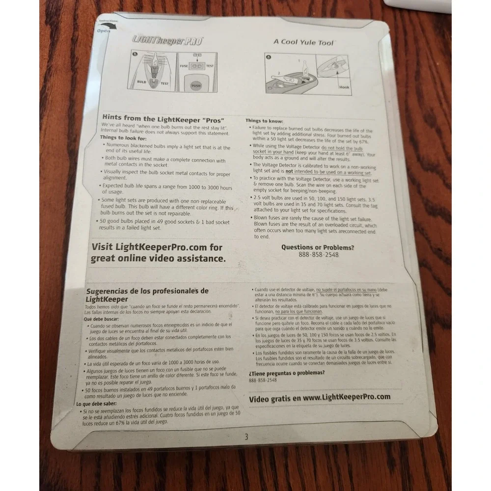 Light Keeper Pro Christmas Complete Tool To Fix Your Incandescent‎ Lights - NEW